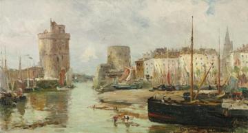La Rochelle Artwork by Colin Campbell Cooper