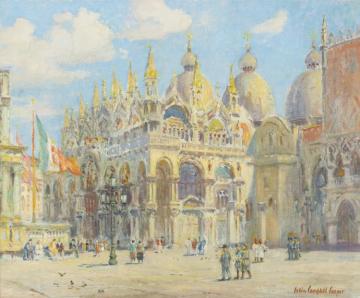 St. Marks Cathedral Artwork by Colin Campbell Cooper