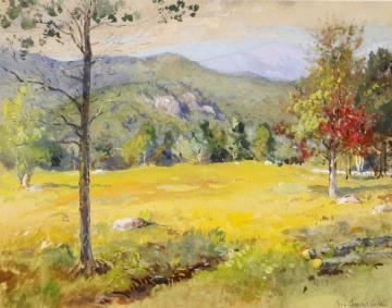 Summer Landscape Sight Artwork by Colin Campbell Cooper