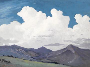 Thunderheads Artwork by Colin Campbell Cooper