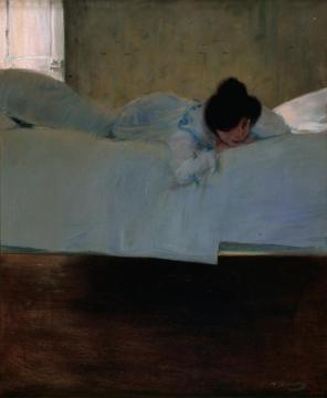 Laziness Artwork by Ramon Casas i Carbó