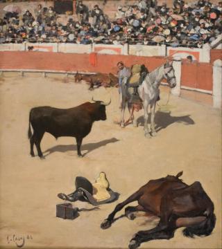 Dead Horses Artwork by Ramon Casas i Carbó