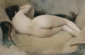 Female Nude Artwork by Ramon Casas i Carbó