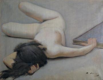 Female Nude I Artwork by Ramon Casas i Carbó
