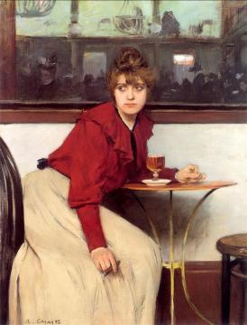 Au Moulin De La Galette Artwork by Ramon Casas i Carbó