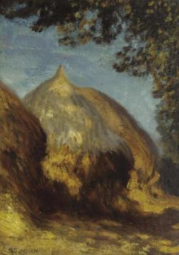 Haystacks Artwork by Sir George Clausen