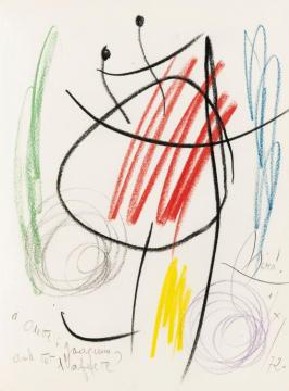 Joan MirÓ LitÓgrafo. Barcelona, La Poligrafa, 1972 Artwork by Joan Miró