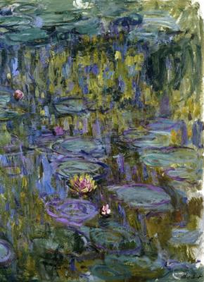 Water Lilies 1 Artwork by Claude Oscar Monet