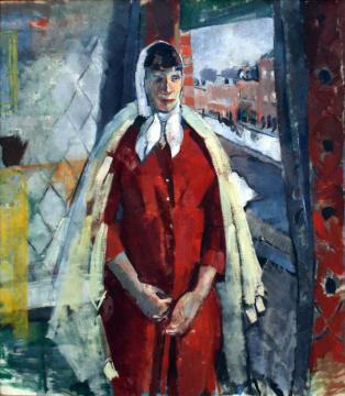 Woman At The Window,1915 Artwork by Rik Wouters
