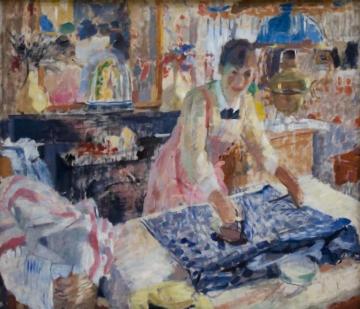 Woman Ironing,1912 Artwork by Rik Wouters