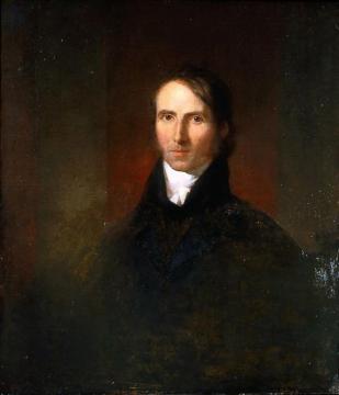William Ellery Channing,1811 Artwork by Washington Allston