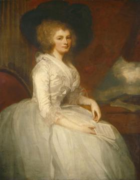 Mrs. Alexander Blair Artwork by George Romney