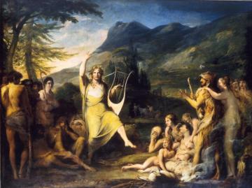 Orpheus (painting 1 Of 6 In The Series The Progress Of Human Knowledge And Culture) Artwork by James Barry
