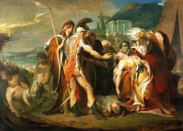 King Lear Weeping Over The Dead Body Of Cordelia Artwork by James Barry
