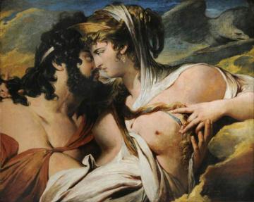 Jupiter And Juno On Mount Ida,1790-1799 Artwork by James Barry