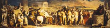 Crowning Of Victors At Olympia Artwork by James Barry