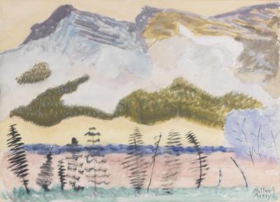 Mountain Landscape I Artwork by Milton Avery