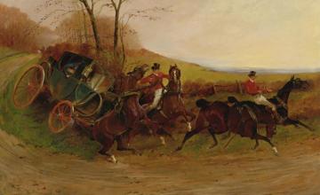 A Coaching Incident Artwork by George Wright