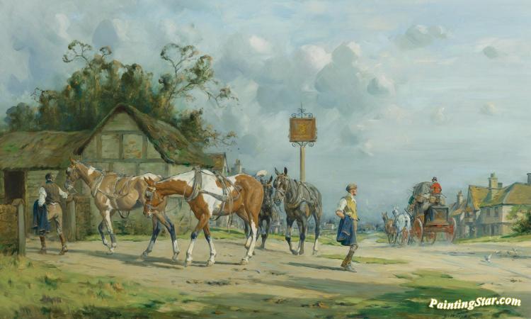 The Tired Team Artwork by George Wright