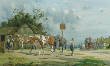 The Tired Team Artwork by George Wright