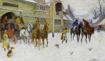 The Bristol Coach Artwork by George Wright