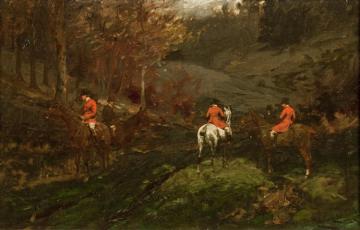 The Hunt Party Artwork by George Wright