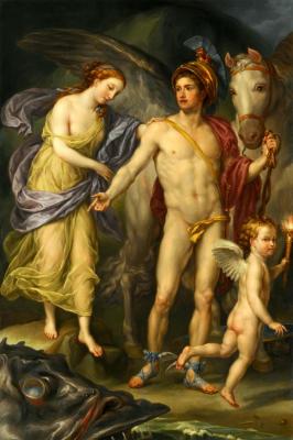 Perseus And Andromeda Artwork by Anton Raphael Mengs