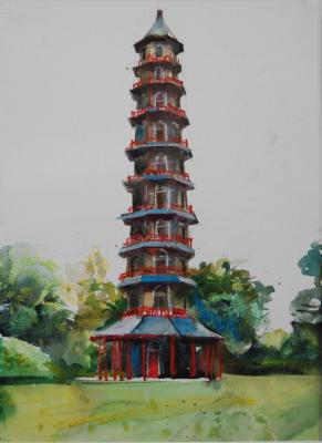 Pagoda, Kew Gardens Artwork by Stan Smith