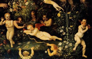 Mythological Allegory Artwork by Fontainebleau School