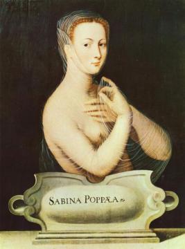 Sabina Poppaea, C.1570 Artwork by Fontainebleau School