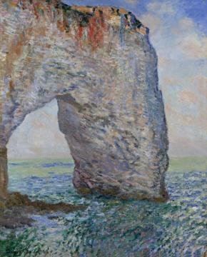 The Manneporte Near Étretat Artwork by Claude Oscar Monet
