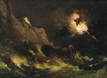 A Storm At Sea Artwork by Francis Danby
