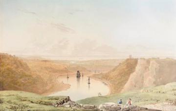 The Avon Gorge From Clifton Down Artwork by Francis Danby