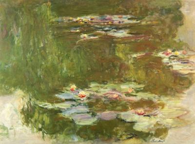Lily Pond Artwork by Claude Oscar Monet