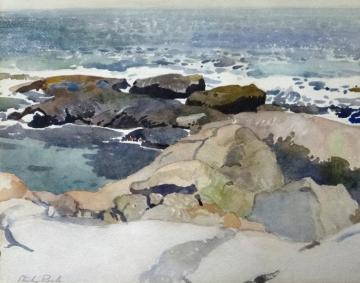 Rocky Cove Artwork by Stanley Royle