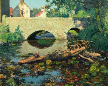 River Roche At Stowe Artwork by Stanley Royle