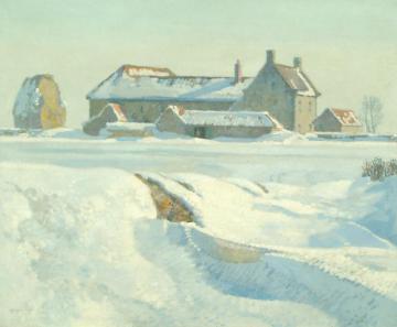 Woodsetts Farm Artwork by Stanley Royle