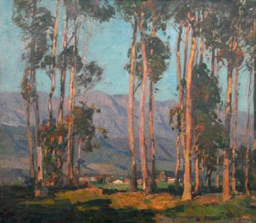 California Eucalyptus Artwork by Edgar Alwyn Payne