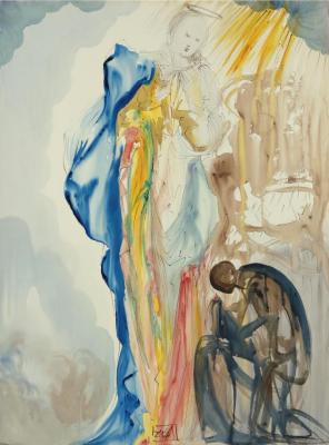 Vierge En Gloire Artwork by Salvador Dalí