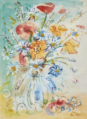 Bouquet Champetre Artwork by Jean Dufy