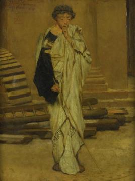 The Roman Architect Artwork by Sir Lawrence Alma Tadema