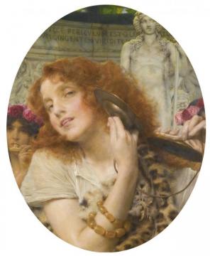 Bacchante Artwork by Sir Lawrence Alma Tadema