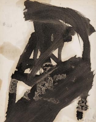 Untitled (study For Hewn Forms) Artwork by Franz Kline