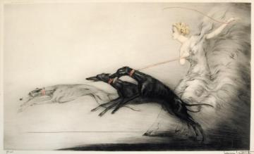 Speed Ii Artwork by Louis Icart