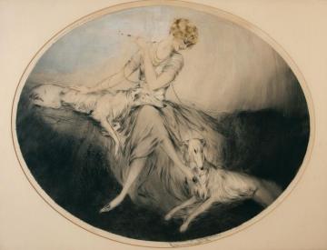 Pals Artwork by Louis Icart