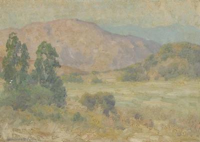 Mountains Inland From San Diego Artwork by Maurice Braun