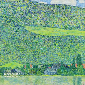 Litzlberg Am Attersee Artwork by Gustav Klimt