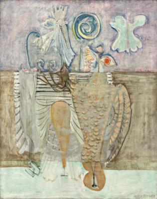 Hierarchical Birds, 1944 Artwork by Mark Rothko
