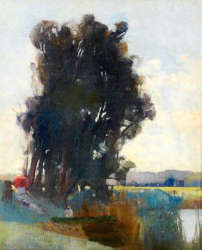 On The Banks Of The River At Heidelberg Artwork by Tom Roberts