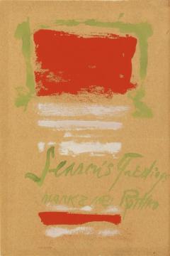 Untitled(season's Greetings) Artwork by Mark Rothko